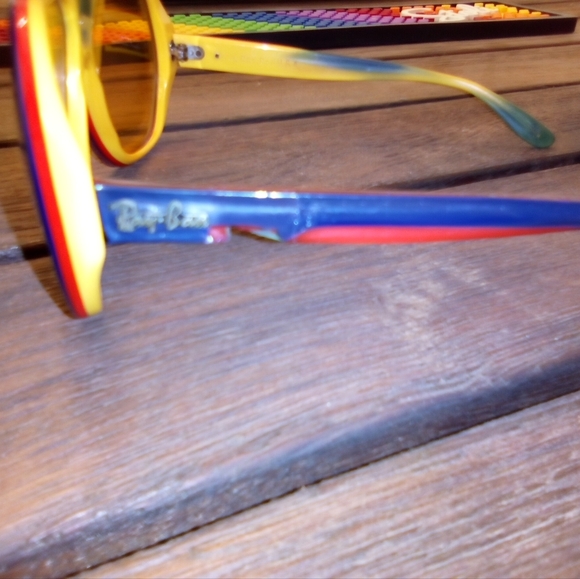 RARE Vintage 1960's Ray Ban Multicolor Ambermatic "Blazer" - Picture 7 of 7